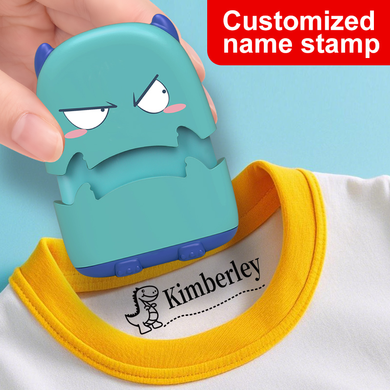 Baby Nursery Gifts - Personalized Student Name Stamp-Custom Waterproof Seal,Non-Fade