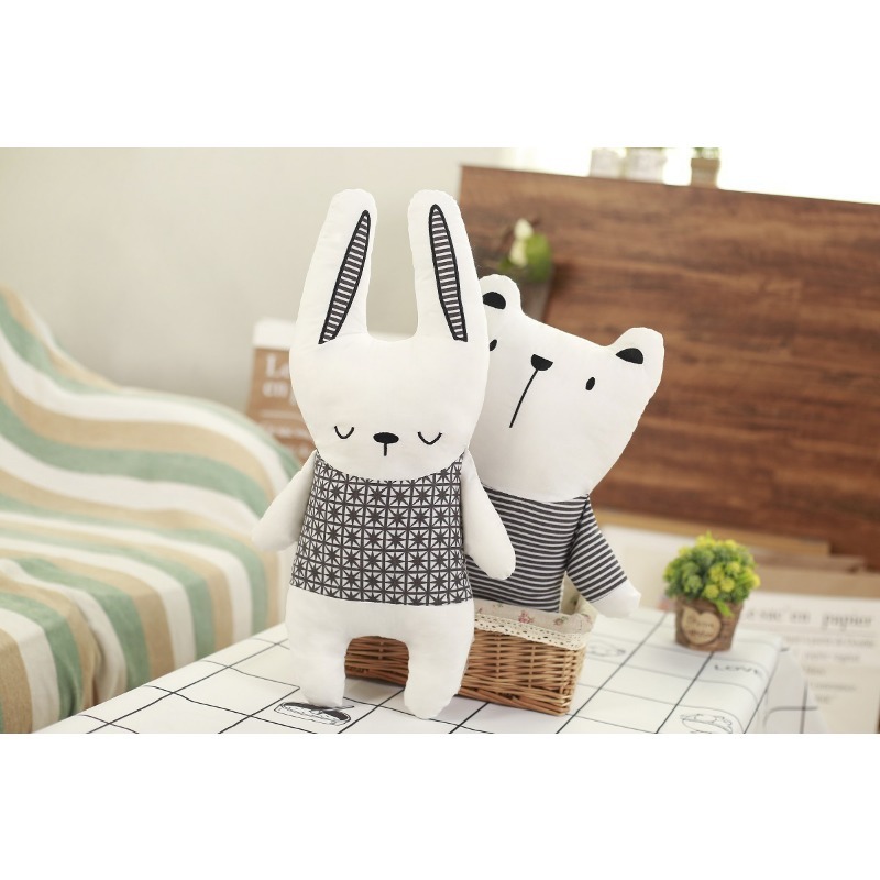 Baby Nursery Toy - Cotton Stuffed Doll Rabbit Bear Unicorn