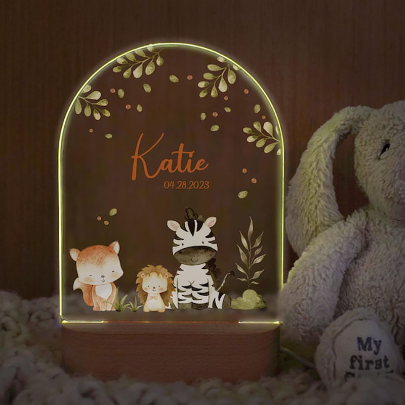 Custom Name Baby Night Light P - Baby Nursery Egg Light recension och pris