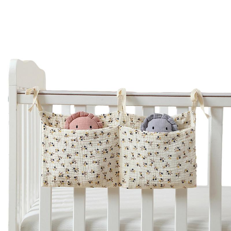 Baby Crib Organizer Cot Caddy  - Baby Nursery Toy recension och pris