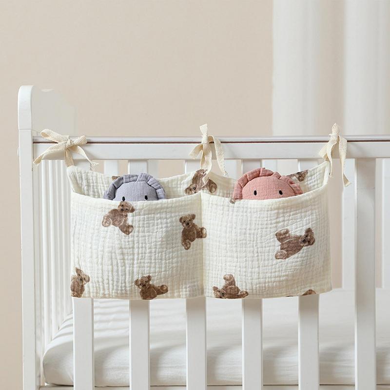 Baby Crib Organizer Cot Caddy  - Baby Nursery Toy recension och pris