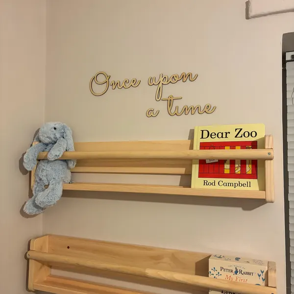 Once Upon A Time Wall Sign. Wo - Baby Nursery Diy recension och pris
