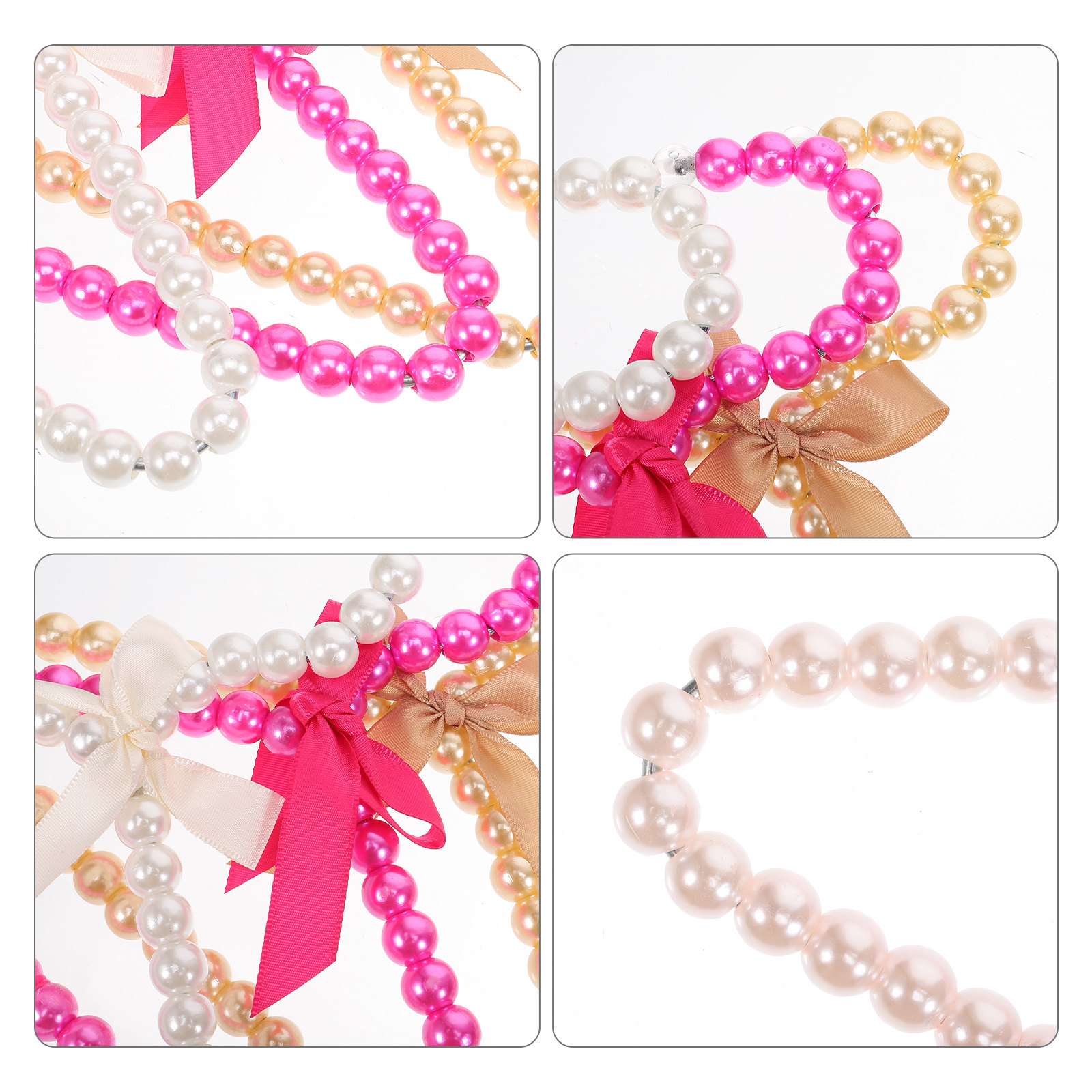 4Pcs Pearl Pet Clothes Hanger  - Baby Nursery Toy recension och pris