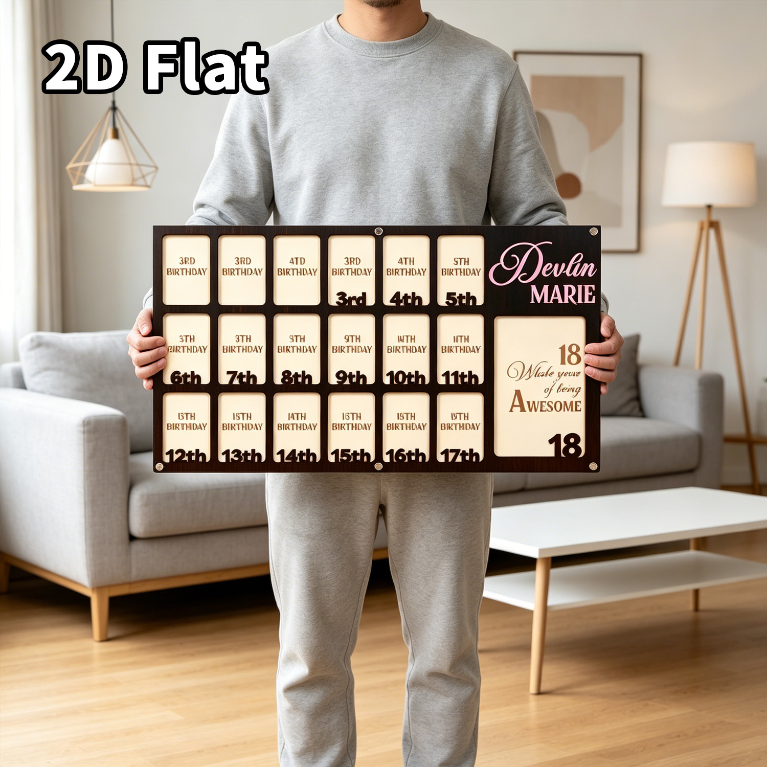 1Pc Custom Grade Photo Frame W - Baby Nursery Diy recension och pris