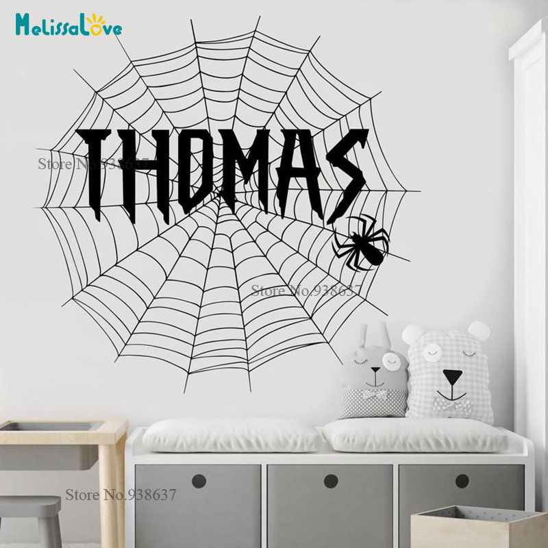 Spider Theme Stickers Personal - Baby Nursery Themes Boy recension och pris