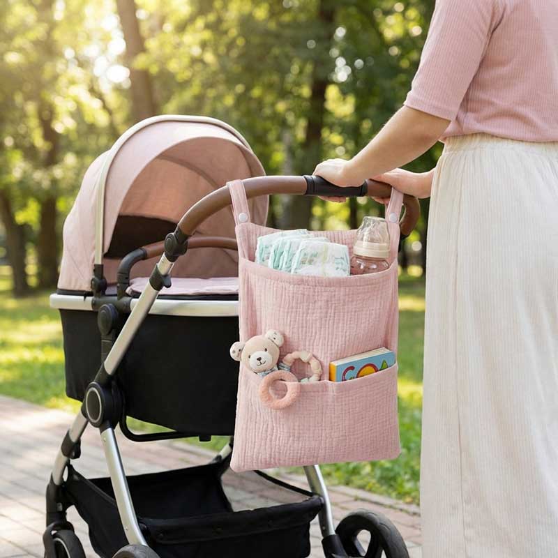 Pure Cotton Baby Stroller Hang - Baby Nursery Toy recension och pris