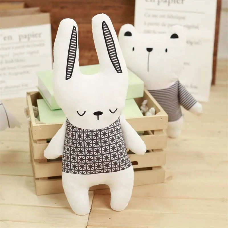 Cotton Stuffed Doll Rabbit Bea - Baby Nursery Toy recension och pris
