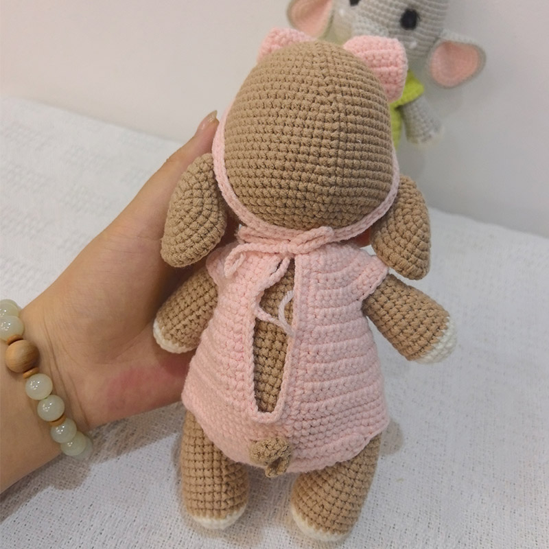 Handmade Crochet Elephant Coup - Baby Nursery Diy recension och pris