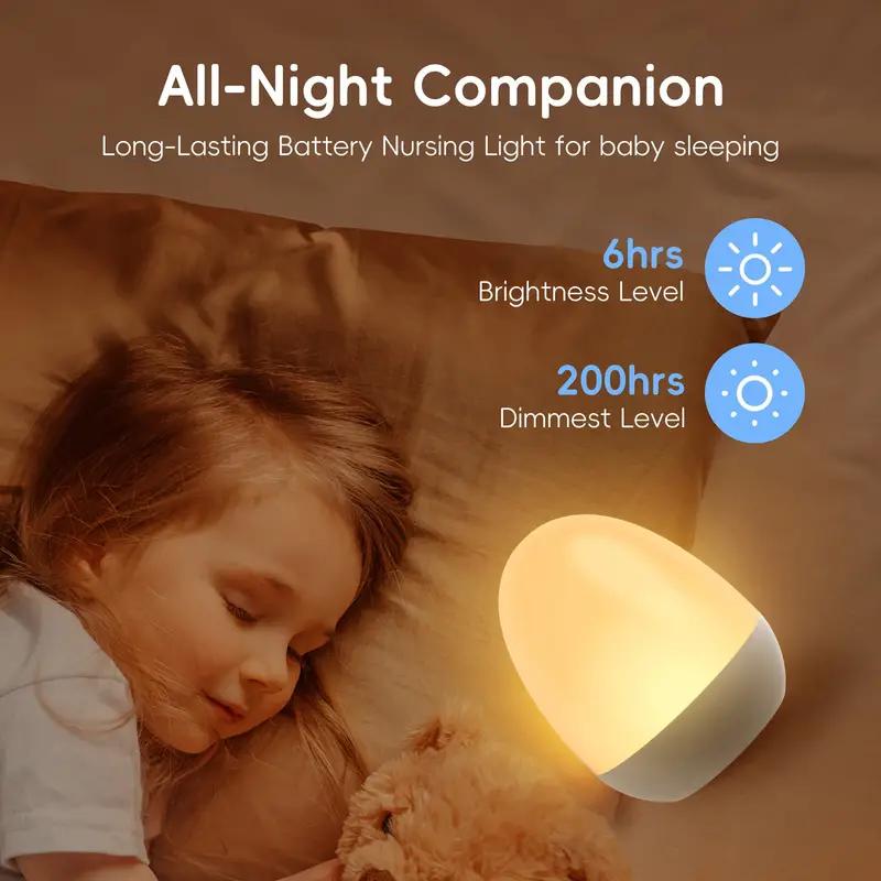 Touch Night Light for Baby Nur - Baby Nursery Egg Light recension och pris