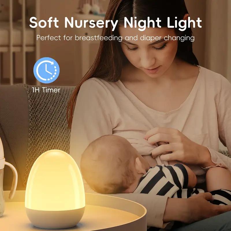 Touch Night Light for Baby Nur - Baby Nursery Egg Light recension och pris