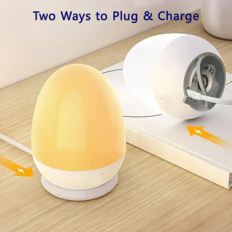 Touch Night Light for Baby Nur - Baby Nursery Egg Light recension och pris