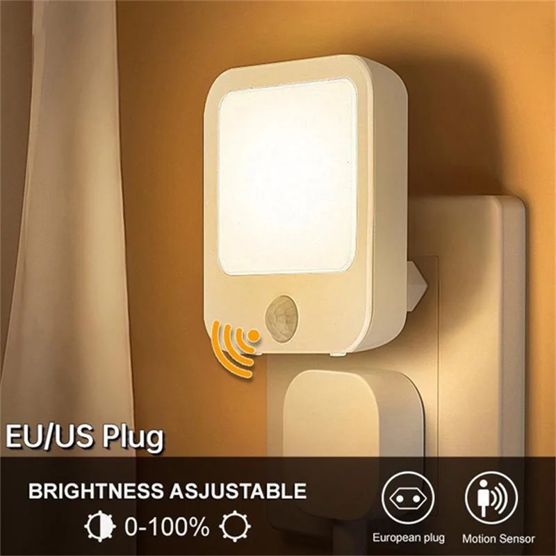Motion Sensor LED Night Lights - Baby Nursery Egg Light recension och pris