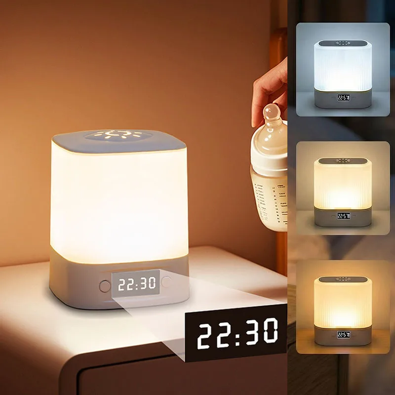 LED Night Light Bedside Lamp,T - Baby Nursery Egg Light recension och pris