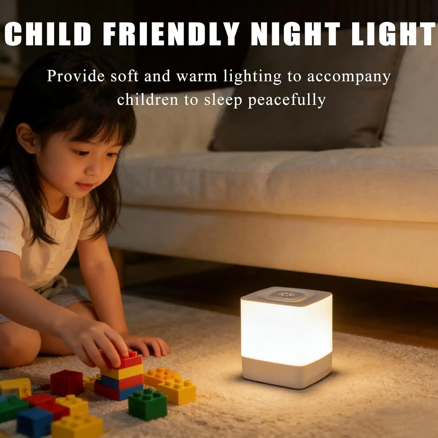 LED Night Light Bedside Lamp,T - Baby Nursery Egg Light recension och pris