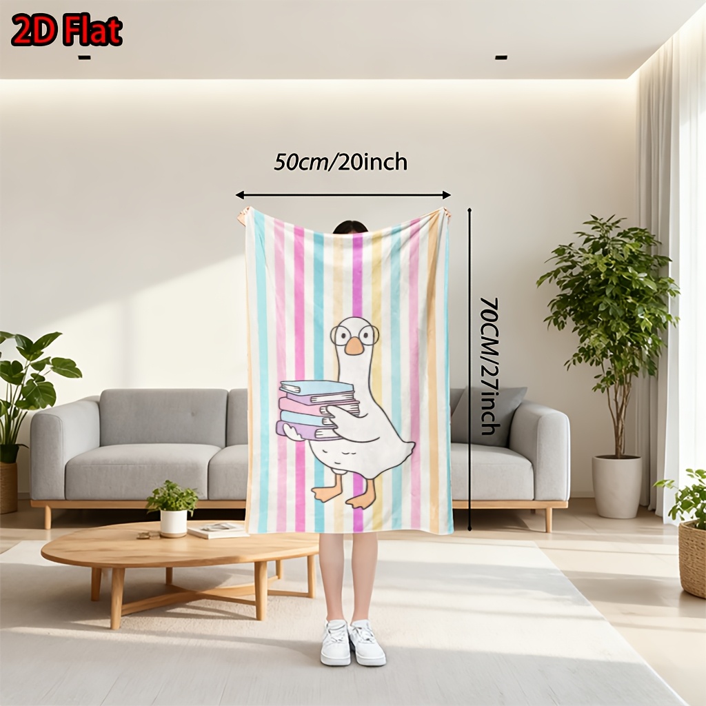 Cute Rainbow Stripe Throw Blan - Baby Nursery Themes Boy recension och pris