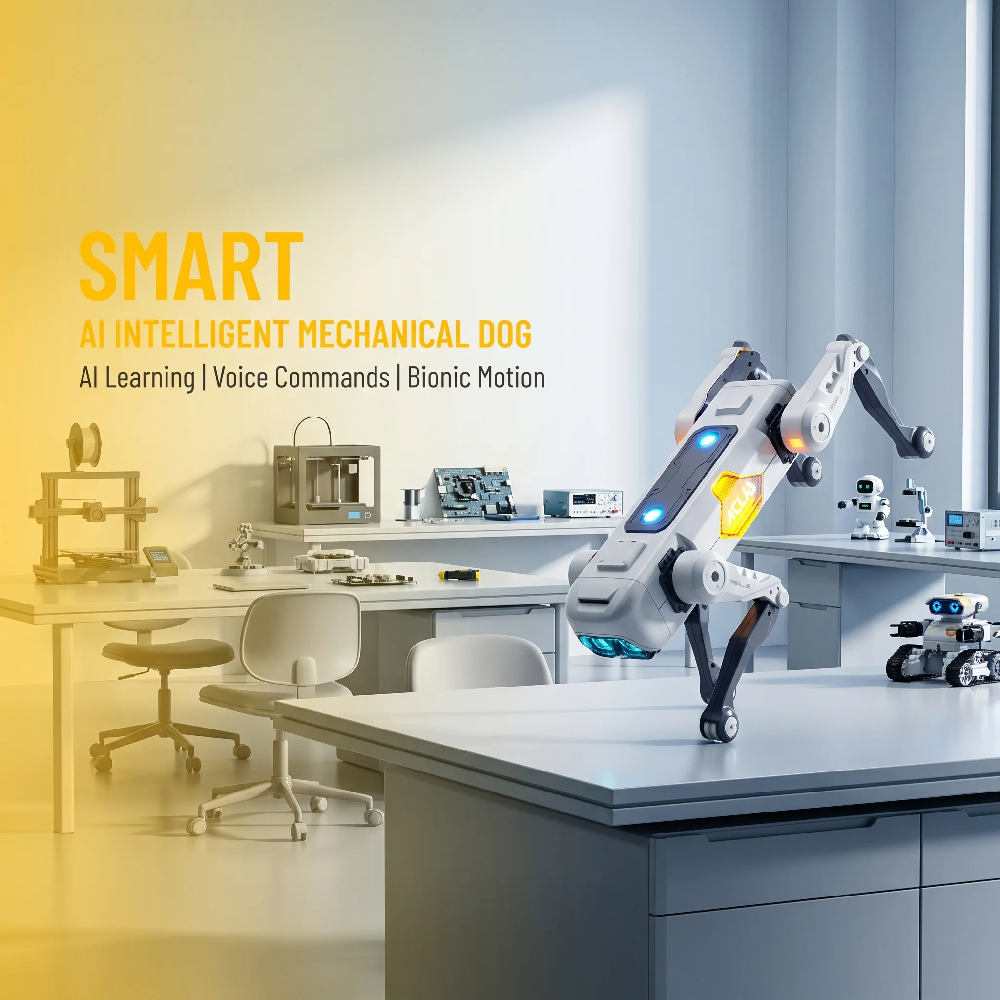 AI Smart Robot Dog, Voice & AP - Baby Nursery Gifts recension och pris