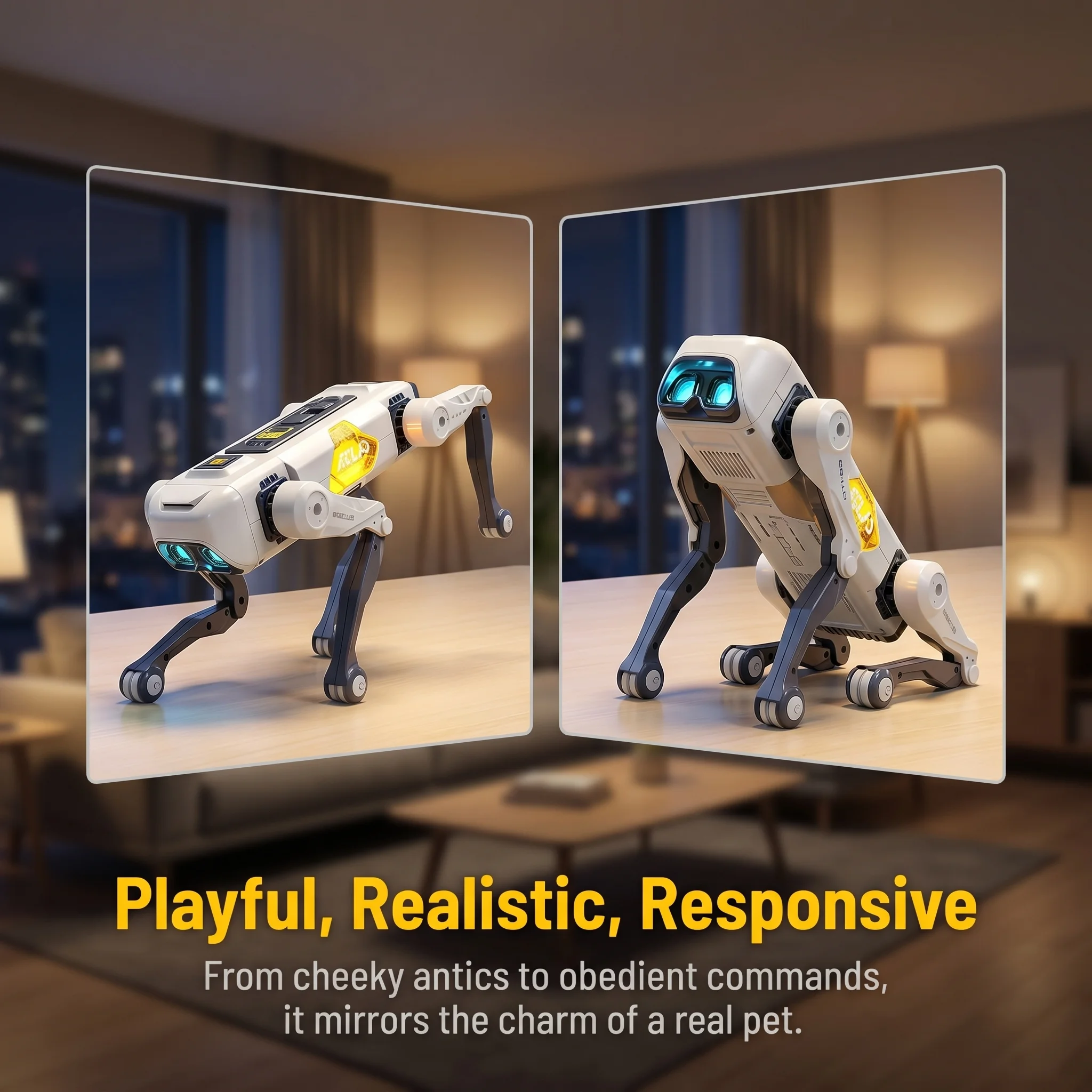 AI Smart Robot Dog, Voice & AP - Baby Nursery Gifts recension och pris