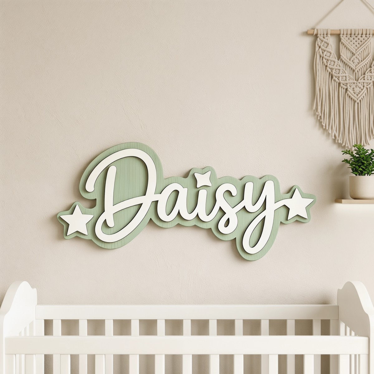 1Pc Custom Star embellishment  - Baby Nursery Diy recension och pris