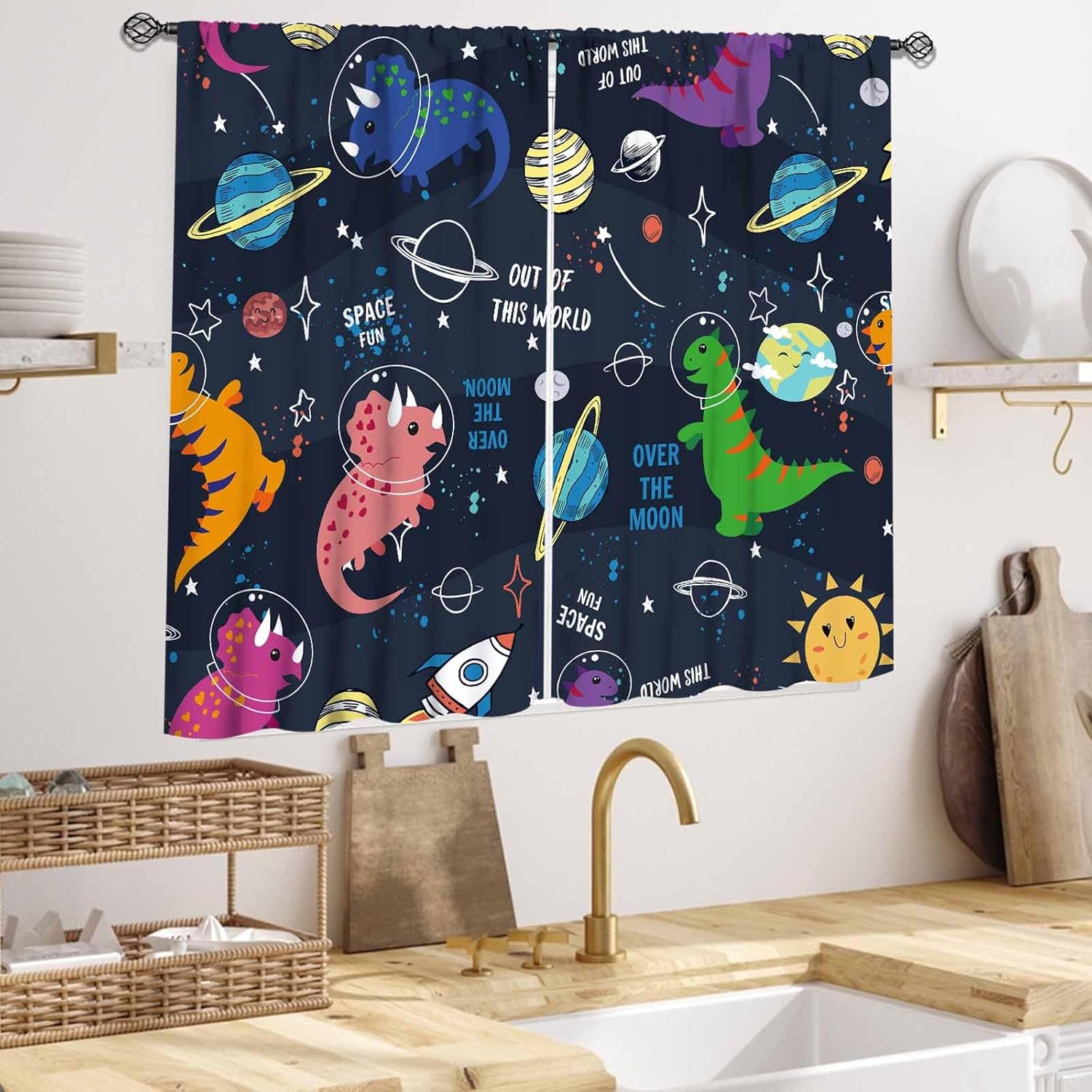 Dinosaur Curtains for Kids Roo - Baby Nursery Themes Boy recension och pris