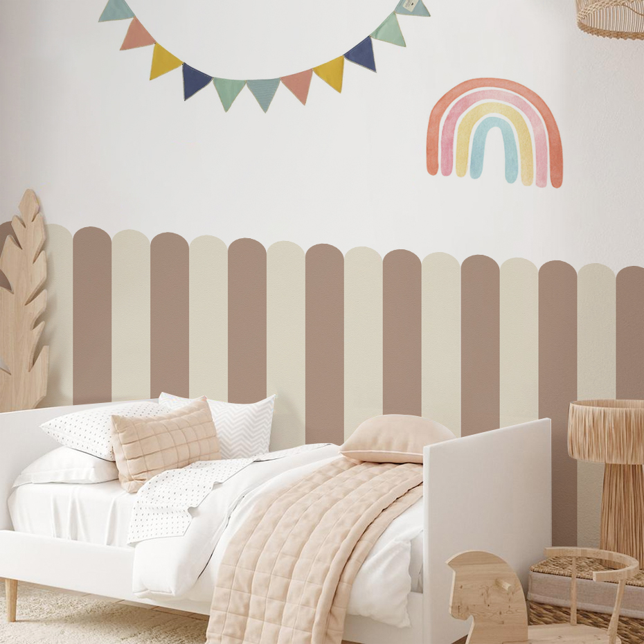 Multicolor Vertical Striped Ar - Baby Nursery Stickers recension och pris