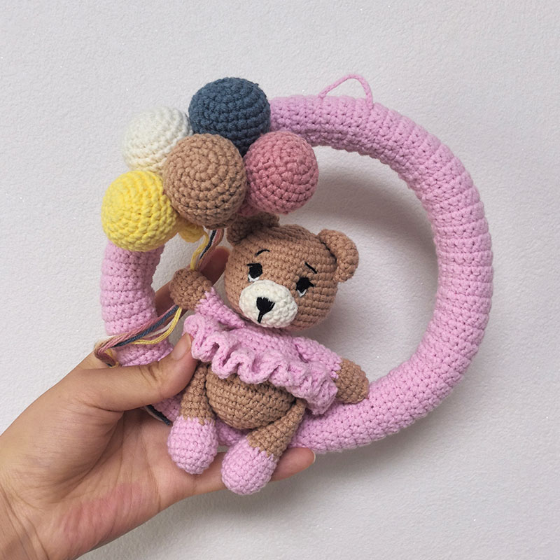 Personalized Crochet Name Wrea - Baby Nursery Toy recension och pris