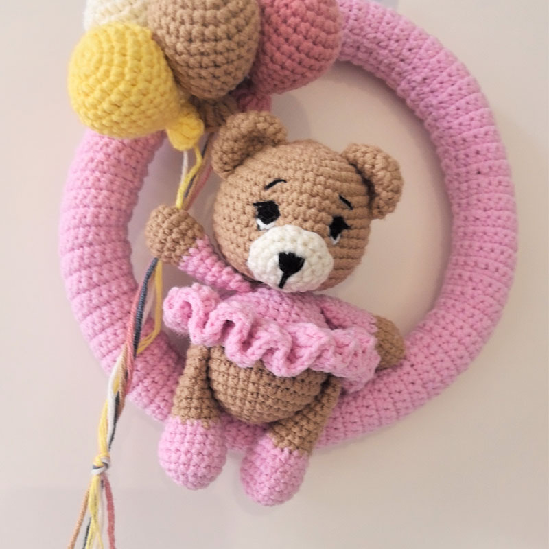 Personalized Crochet Name Wrea - Baby Nursery Toy recension och pris